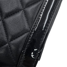 将图像加载到图库查看器中,CHANEL Matelasse Chain wallet BlackAP4218-B17773-94305 Lambskin/Patent Leather