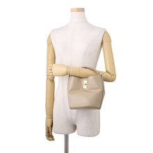 Load image into Gallery viewer, CELINE Teen Bucket 2-Way Shoulder Bag Beige197573CR4.03SA Smooth Calf Leather Size 16