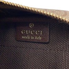 Load image into Gallery viewer, GUCCI Small cosmetic case with web stripe Beige/Green/Red876049 GG Canvas