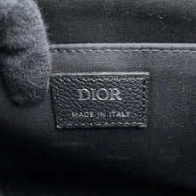 将图像加载到图库查看器中,Dior Oblique Jacquard Safari North-South 2-Way Shoulder Bag Black1ESPO311YKY_H03E Canvas Leather