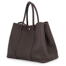 Load image into Gallery viewer, HERMES Garden Party Ebene Negonda Leather Size PM