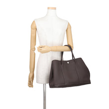 Load image into Gallery viewer, HERMES Garden Party Ebene Negonda Leather Size PM