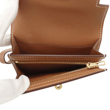 Load image into Gallery viewer, HERMES Kelly Pocket Slim Gold Epsom