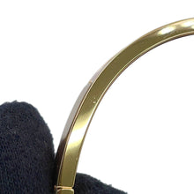 将图像加载到图库查看器中,HERMES Mini Clic Kelly Bracelet Size PM Rose Kander Gold Plated Enamel