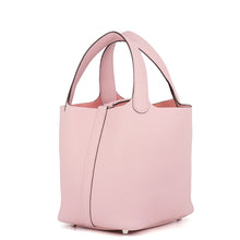 Load image into Gallery viewer, HERMES Picotin Lock Rose Sakura Taurillon Clemence Size PM