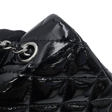 Load image into Gallery viewer, CHANEL Matelasse Mini Flap Bag BlackA65050 Patent Leather