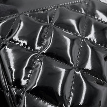 Load image into Gallery viewer, CHANEL Matelasse Mini Flap Bag BlackA65050 Patent Leather