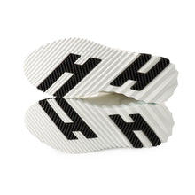 Load image into Gallery viewer, HERMES Bounce Sneakers White Textured Mesh Chèvre Velour Size 36.5