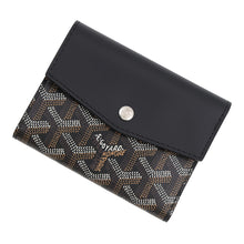 Load image into Gallery viewer, GOYARD San Gabriel Wallet BlackSTGABRPMLTY01CL01P PVC/Leather