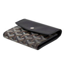 Load image into Gallery viewer, GOYARD San Gabriel Wallet BlackSTGABRPMLTY01CL01P PVC/Leather