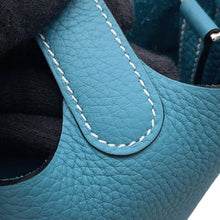 Load image into Gallery viewer, HERMES Picotin Lock New Blue Jean Taurillon Clemence Size PM