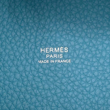 Load image into Gallery viewer, HERMES Picotin Lock New Blue Jean Taurillon Clemence Size PM