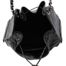 Load image into Gallery viewer, CHANEL CHANEL 25 Large Handbag BlackAS5553 Caviar Leather Size Large