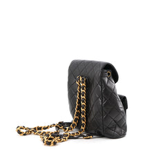 Load image into Gallery viewer, CHANEL Matelasse Backpack BlackA10177 Lambskin
