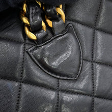 Load image into Gallery viewer, CHANEL Matelasse Backpack BlackA10177 Lambskin