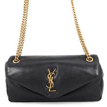 Load image into Gallery viewer, SAINT LAURENT PARIS Calypso Chain Shoulder Bag Black734153 Lambskin Size Small