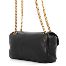 Load image into Gallery viewer, SAINT LAURENT PARIS Calypso Chain Shoulder Bag Black734153 Lambskin Size Small