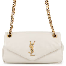 Load image into Gallery viewer, SAINT LAURENT PARIS Calypso Chain Shoulder Bag Off-white734153 Lambskin Size Small