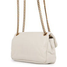Load image into Gallery viewer, SAINT LAURENT PARIS Calypso Chain Shoulder Bag Off-white734153 Lambskin Size Small