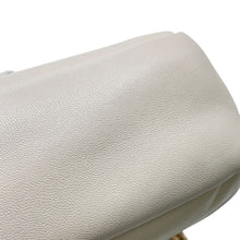 Load image into Gallery viewer, SAINT LAURENT PARIS Calypso Chain Shoulder Bag Off-white734153 Lambskin Size Small