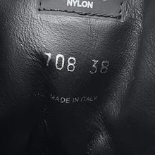Load image into Gallery viewer, PRADA Lace-up short boots Black1T239N Nylon Leather Size 38