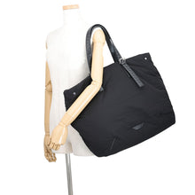 Load image into Gallery viewer, Bottega Veneta Crossroads Buckle Tote Bag Black776201VCQGC8803 Nylon Leather