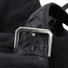 Load image into Gallery viewer, Bottega Veneta Crossroads Buckle Tote Bag Black776201VCQGC8803 Nylon Leather