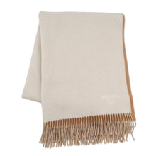 将图像加载到图库查看器中,HERMES Stole Double Face 2024 Autumn/Winter Collection White/CamelH259130S Cashmere100%