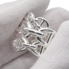 将图像加载到图库查看器中,HERMES Chaine d'Ancre Anchene Ring Size GM/52/#12 SV925