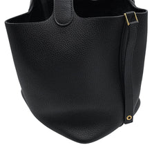 Load image into Gallery viewer, HERMES Picotin Lock Black Taurillon Clemence Size MM