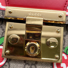 Load image into Gallery viewer, GUCCI GG Apple Padlock Bamboo 2WAY Bag Beige/Multicolor603221 PVC Leather