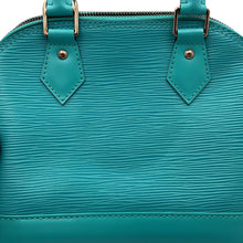 Load image into Gallery viewer, LOUIS VUITTON Alma TurquoiseM41293 Epi Leather Size BB