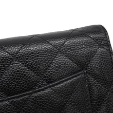 Load image into Gallery viewer, CHANEL Classic Matelasse Chain Shoulder Wallet BlackAP0250 Caviar Leather