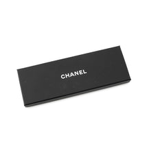 Load image into Gallery viewer, CHANEL Scarf Slim Bandeau Black/White Silk100%