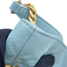Load image into Gallery viewer, CHANEL Matelasse Mini Bucket Bag Light BlueAS3116 Lambskin