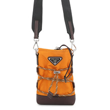 Load image into Gallery viewer, PRADA Smartphone case Orange/Brown2ZT079 Nylon Leather