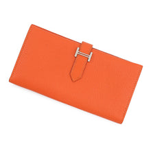 将图像加载到图库查看器中,HERMES Bean classic Orange Chevre Myzore Goatskin