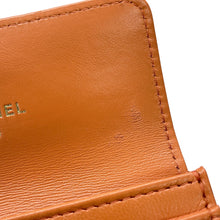 Load image into Gallery viewer, CHANEL CHANEL19 Card Case OrangeAP1790 Lambskin