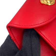 Load image into Gallery viewer, CARTIER Must-have Cartier PANTHERE waist pouch Red Leather Size S
