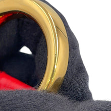Load image into Gallery viewer, CARTIER Must-have Cartier PANTHERE waist pouch Red Leather Size S