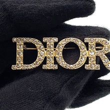Load image into Gallery viewer, Dior Diorvolution Brooch GoldV0454DVOCY_D301 Metal Rhinestone