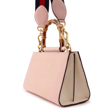 Load image into Gallery viewer, GUCCI Bamboo Nimfair 2WAY Bag Pink470271 Leather