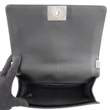 Load image into Gallery viewer, CHANEL Boy Chanel 25 BlackA67086 Caviar Leather Size 25
