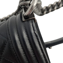 Load image into Gallery viewer, CHANEL Boy Chanel 25 BlackA67086 Caviar Leather Size 25