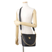 Load image into Gallery viewer, LOUIS VUITTON Padlock and Walk NoirM24006 Grained Calf Leather