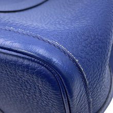 Load image into Gallery viewer, HERMES Garden Party Blue Saphir Country Leather Size PM