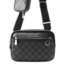 Load image into Gallery viewer, LOUIS VUITTON scott messenger NoirN50018 Damier Graphite