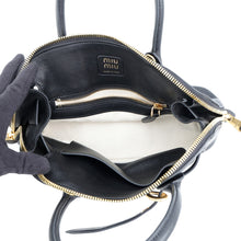 Load image into Gallery viewer, MIUMIU Avantulle Black5BB169_2BBL_F0002_V_OOO Nappa Leather Size Small