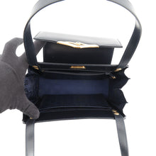 Load image into Gallery viewer, CARTIER Sapphire Line Handbag Dark NavyL100005801 Leather