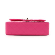 Load image into Gallery viewer, CHANEL Matelasse W Flap ChainShoulder Bag Vivid pinkA01113 Caviar Leather Size 23